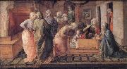 The Infant St Ambrose's Mirache of the Bees Fra Filippo Lippi